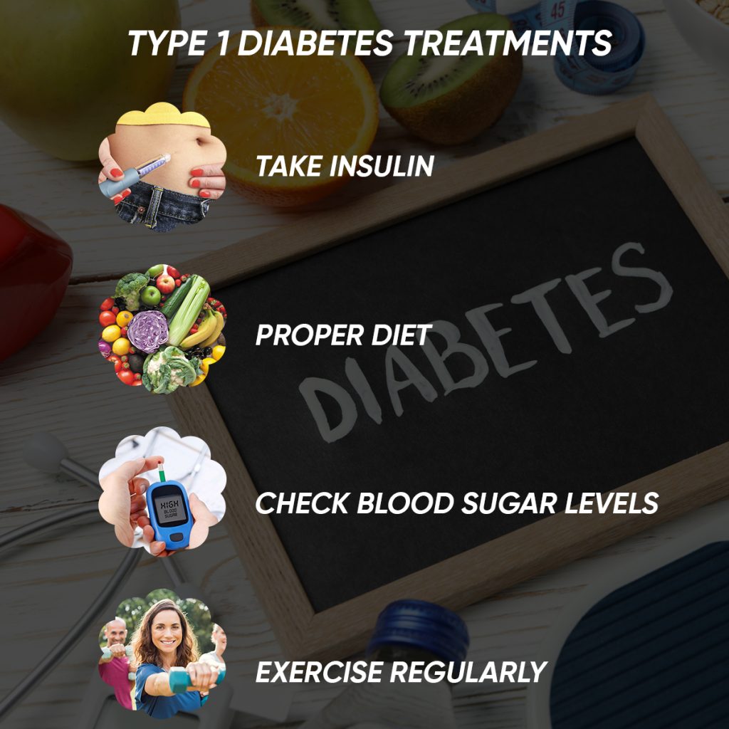 how is type 1 diabetes treated